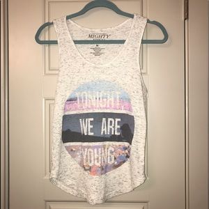 Tonight We Are Young Tank Top